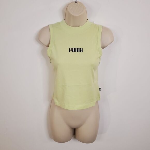 Puma Summer Tank Lime Green Large - Picture 1 of 7